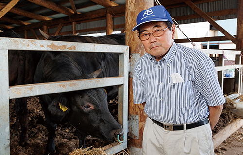 「福島牛」のブランドをより多くの人に知ってほしい。
